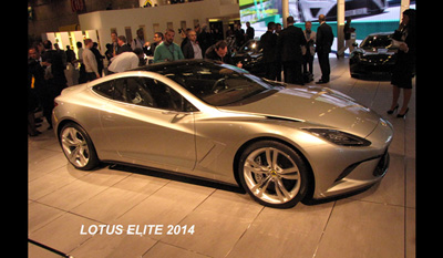Lotus at Mondial de l'automobile 2010: Lotus Elite, Lotus Esprit, Lotus Elan, Lotus Eterne and Lotus Elise